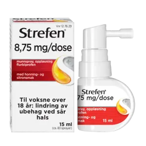 STREFEN HONNING OG SITRON 8,75 MG/DOSE MUNNSPRAY, OPPLØSNING