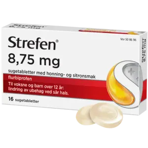 STREFEN 8,75 MG SUGETABLETTER