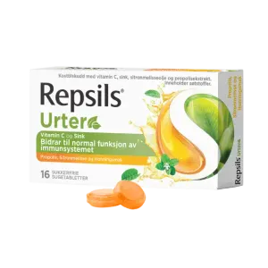 REPSILS URTER PROPOLIS, SITRONMELISSE OG HONNINGSMAK