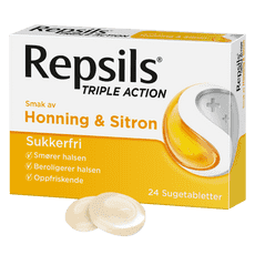 REPSILS TRIPLE ACTION HONNING & SITRON - SUKKERFRI​